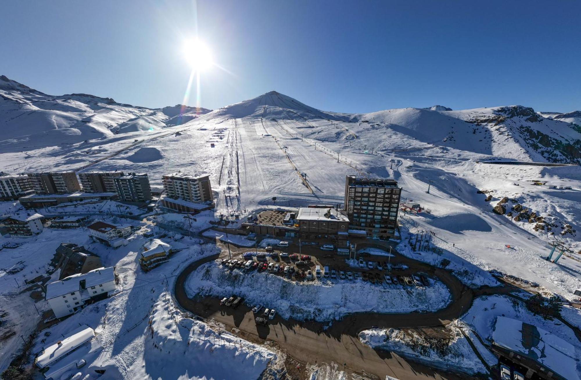 Departamentos Alojamiento Oficial Gran Parador Ski In - Out, Centro De Ski El Colorado, Farellones - Unico Con Descuentos En Servicios Del Centro De Ski Exterior foto